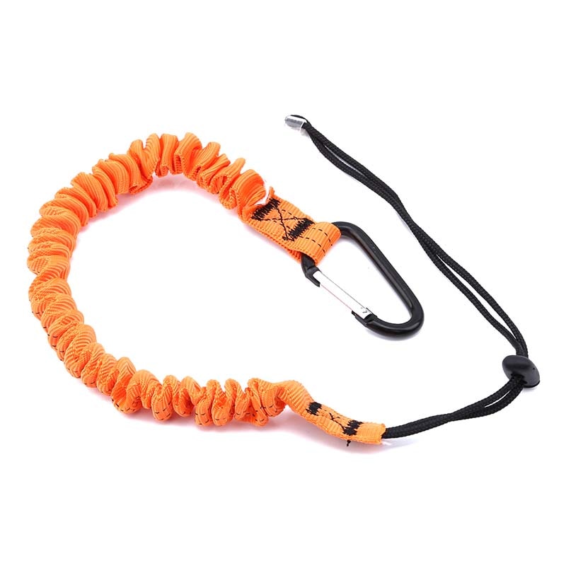 Carabiner Lanyard Retractable Safety Rope Telescopic Elastic Climbing Tool anti-fall Safety Ropes