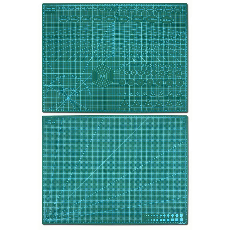 xiehaige Double-Sided PVC A2 Cutting Mat 18"x24" Multipurpose Self Healing Cutting Mats for Durable Paper Mat for Cutting