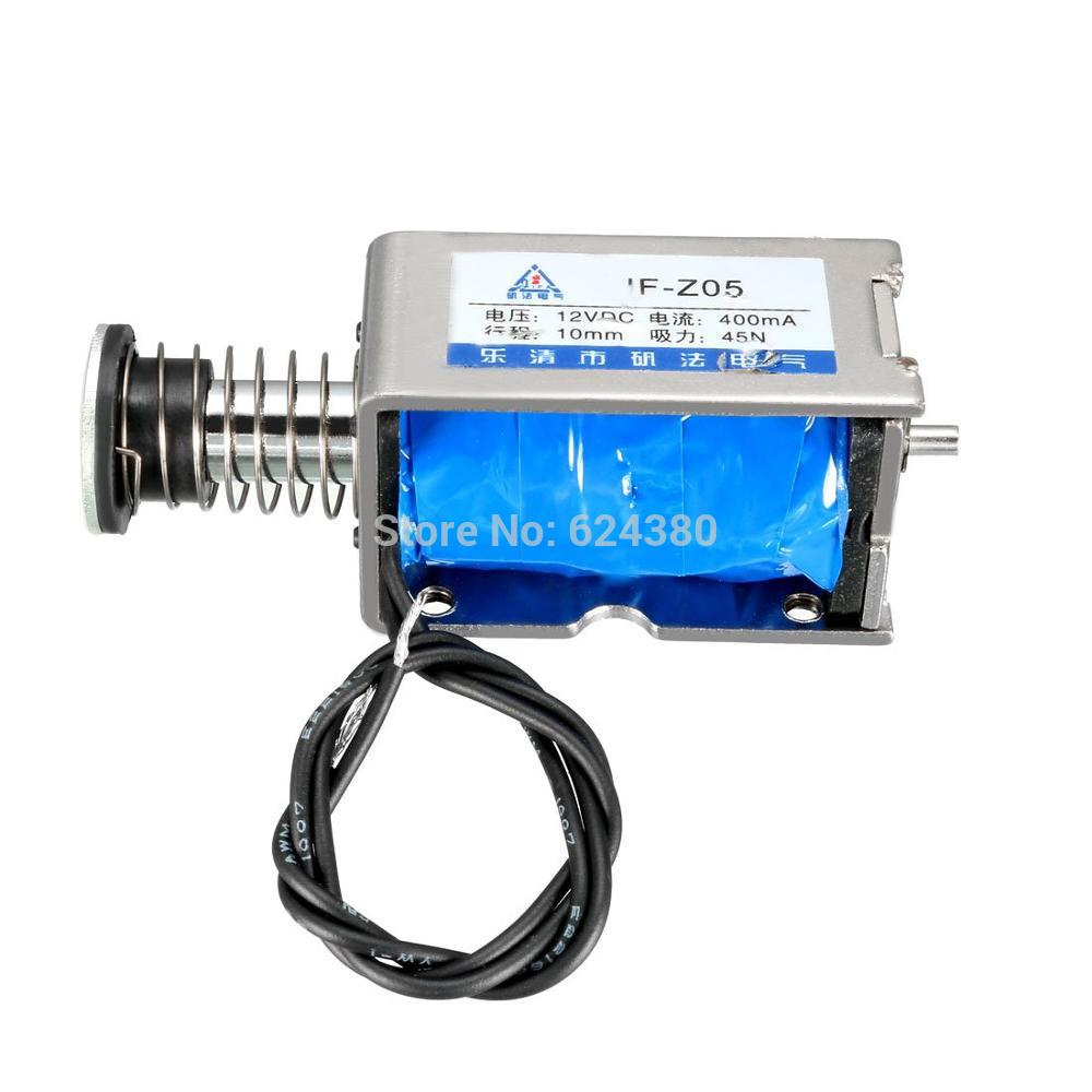 JF-Z05 DC 12V DC24V 400mA 45N 10mm Pull Push Type ... – Grandado