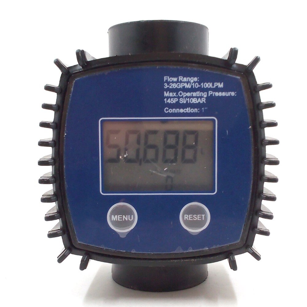 K24 digital flow meter flowmeter Diesel fuel water plomeria flow indicator protable Turbine Flowmeter caudalimetro sensor