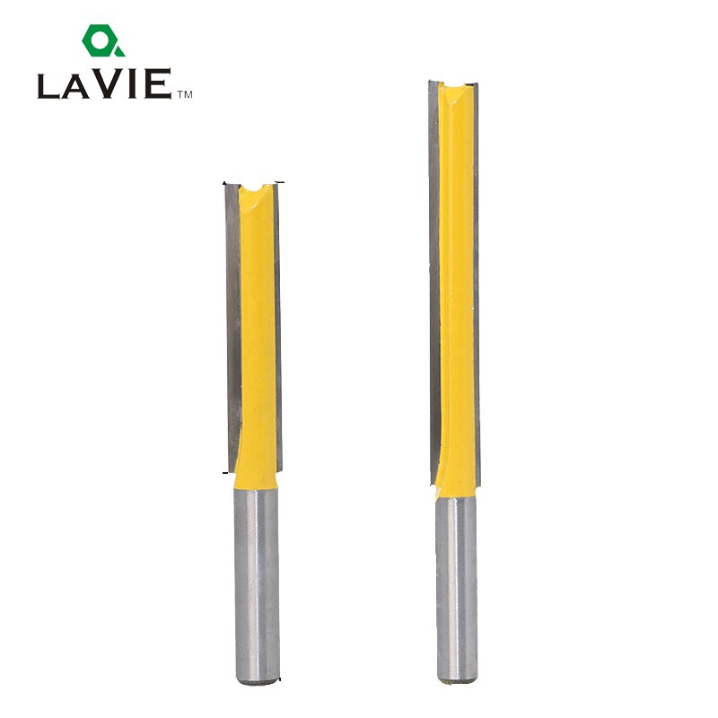 LA VIE 8mm tige 50mm 77mm longue fraise droite 1/2 "fraisage diamètre de coupe bord coupe du bois coupe couteau MC02009