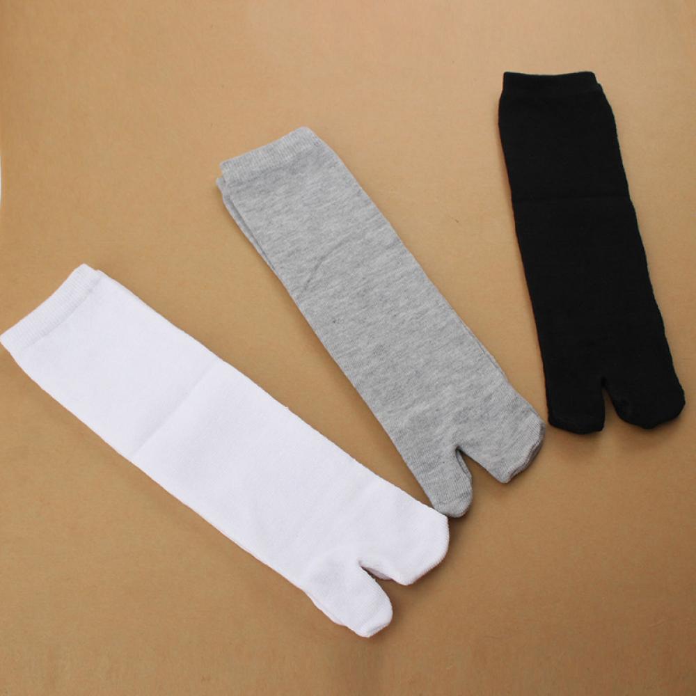 Calcetines tobilleros de estilo Kimono japonés para hombre y mujer, calcetín Unisex de , con punta dividida, 1 par