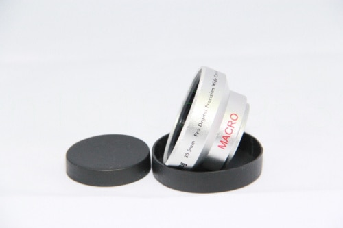 30.5mm 0.45x WIDE Angle + Macro Conversion LENS 30.5 0.45 for 30.5mm Front Threads Camcorder Silver