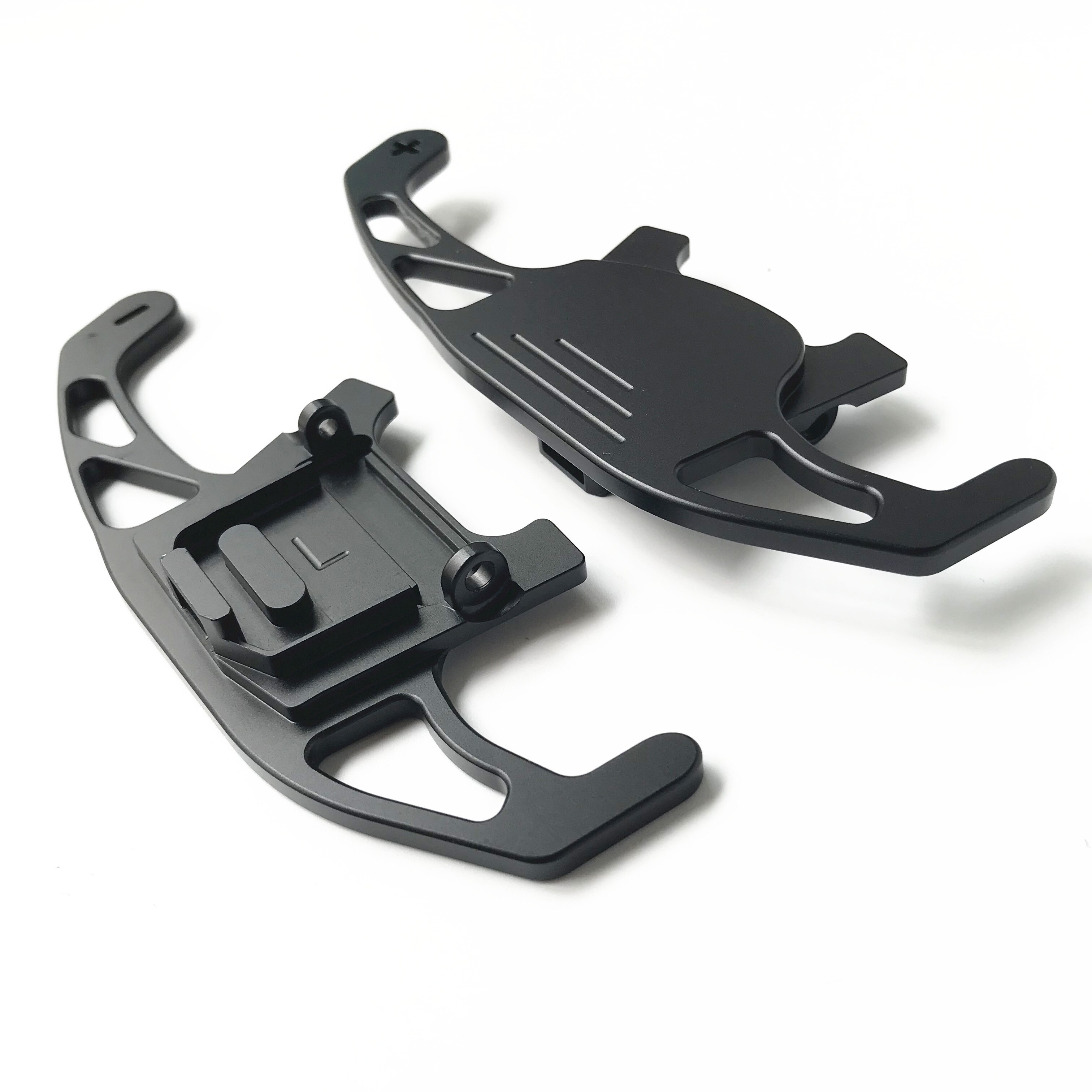 Replacement Paddle Shifter For Volkswagen VW Golf 7 MK7 R GTI GTE GTD Steering Wheel Extension Shift Paddles: BLACK
