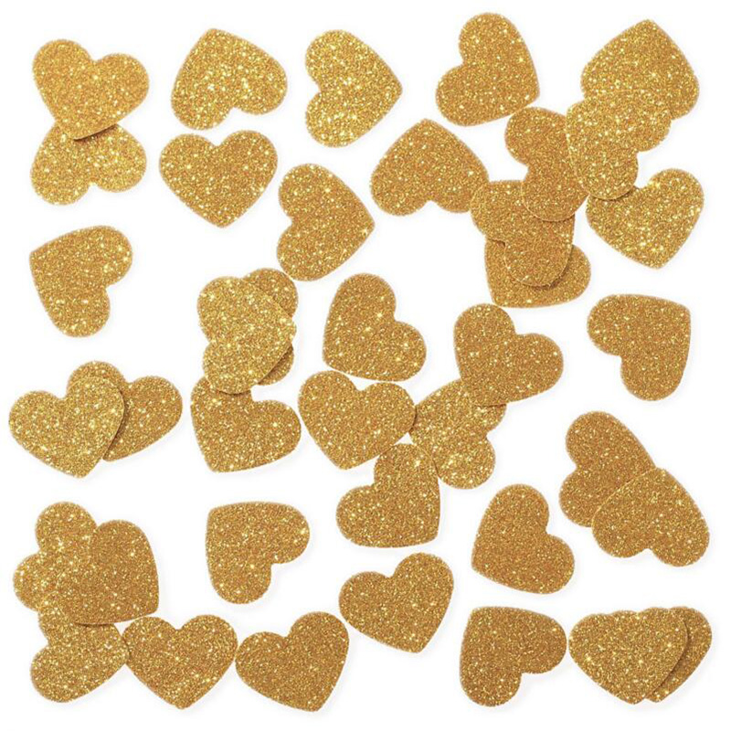 100 stk/pak Diamond Crown Glitter Rose Goud Papier Confetti 3CM Kerstmis Nieuwjaar Wedding Party Tabel Scatter Decor DIY leveranties: 4