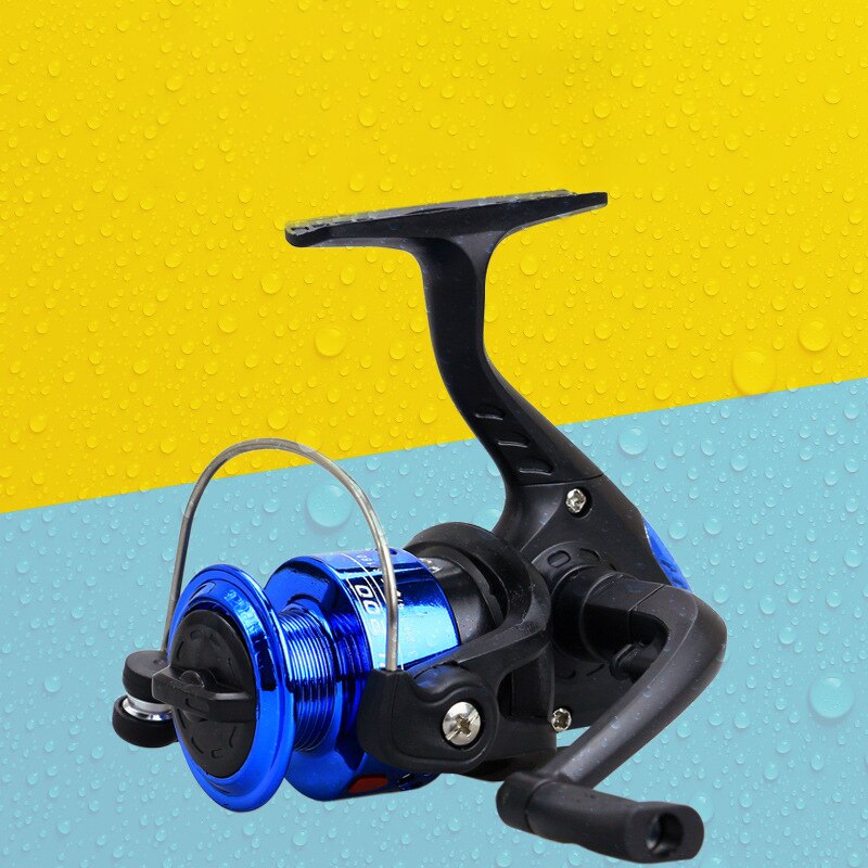 Fishing Reel 200 Series Spinning Reel 3BB Reel Fishing 5.2:1 High Speed Metal Spool Coil Fishing Reel