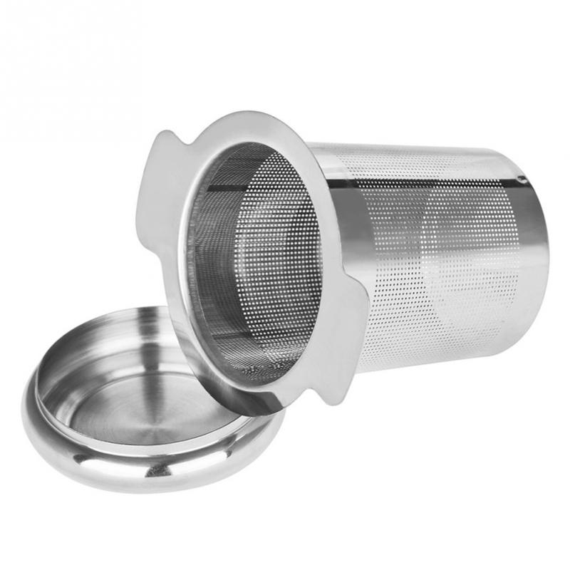 Te infuser rustfrit stål med låg som drypbakke te si yh -460103