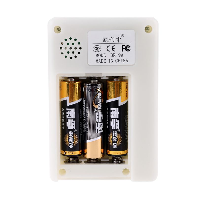 SWAWIS EMF-meetinstrument Paranormal EMF-meetinstrument, spookjacht Equipment 5 LED Ghost Hunting Detector stralingsmeter EMF meter magneetveld 50Hz-20.000Hz, grijs