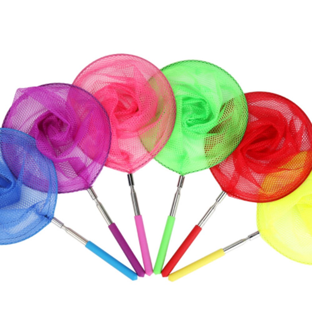 Retractable butterfly net set Insect catcher catching insects fish, caterpillars, ladybug nets, outdoor tools, non-slip handles