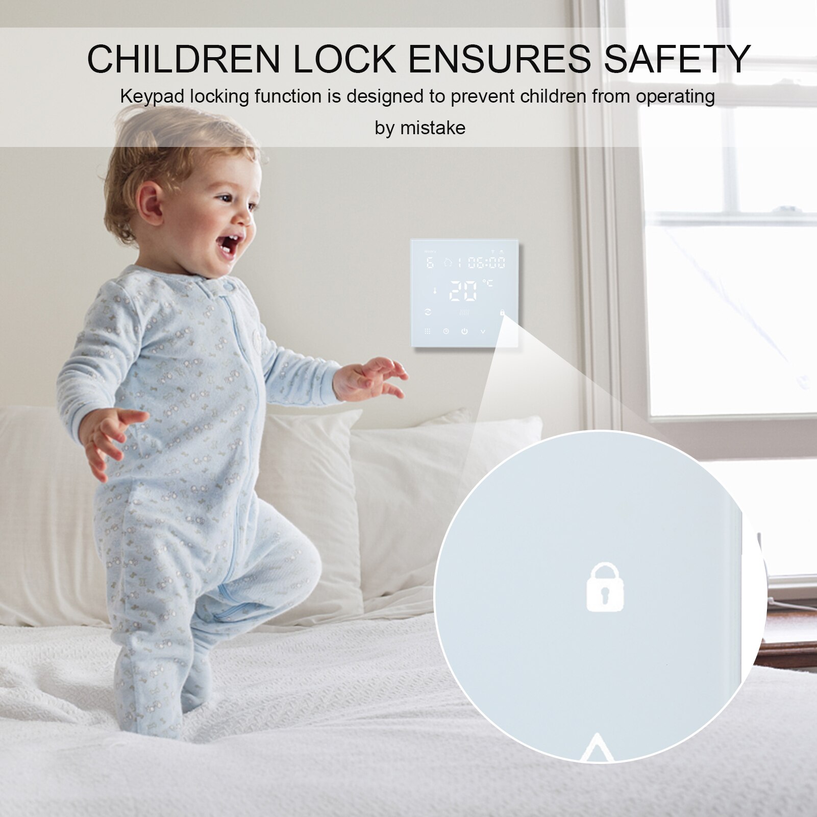 Wi-fi Digitale Thermostaat Temperatuur Controller App Controle 3A Voor Gas Boiler &amp; Water Verwarming/16A Voor Elektrische Verwarming