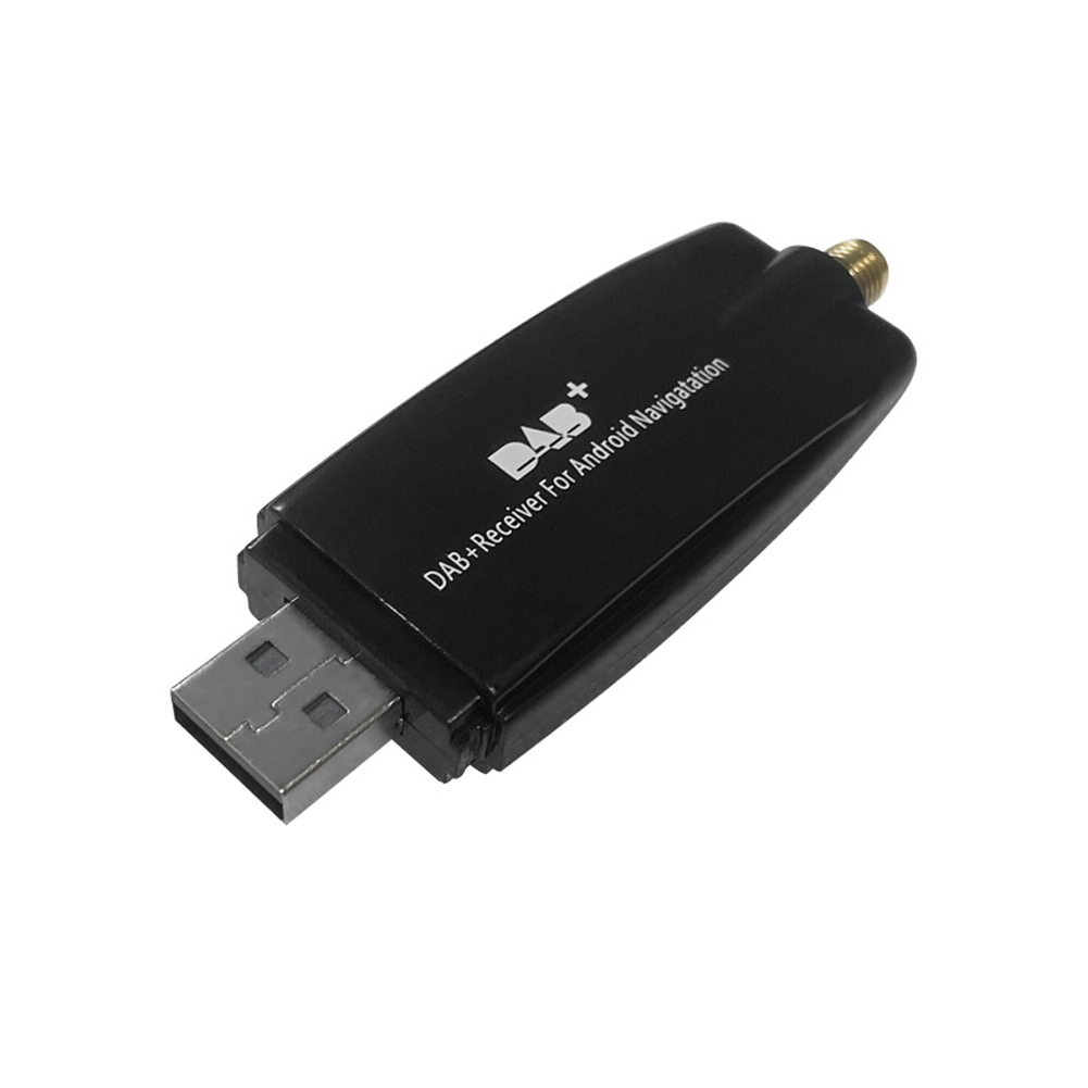 Adaptador receptor de Radio DAB + Box para coche, antena de caja de Radio Digital DAB + interfaz USB aérea para Android 5,1 y más de la Radio del coche