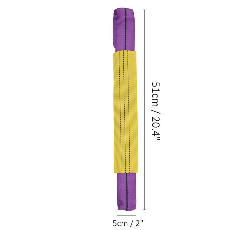 4pcs Recovery Alloy Wheel Securing Link Straps Trailer Transporter x 4 Yellow/Purple Tow Down Straps Car Accessories