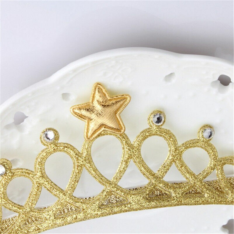 Glittering Crown Cute Baby Headband Girls Hair Band Head Wrape Infant Hair Accessories Princess Tiara Headband