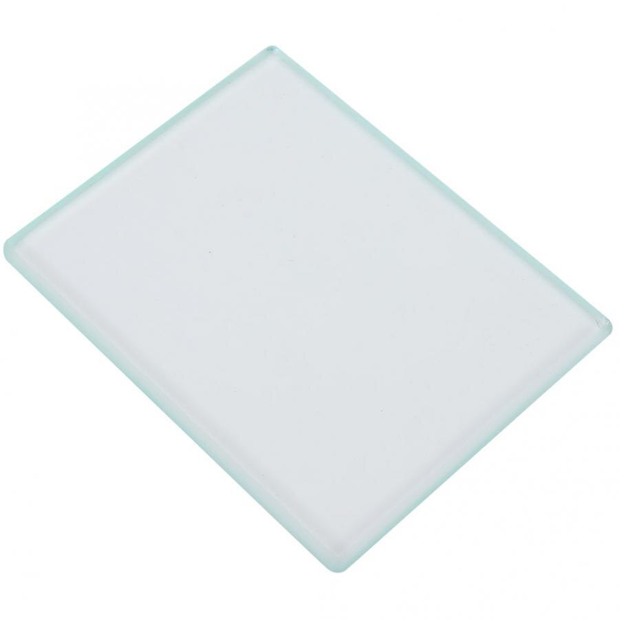 Nahkatyövälinesarjat nahan kiillotus karkaistu lasi kiillotuskone slicker nahka askartelutyökalut 130 x 100 x 8mm vaatteisiin