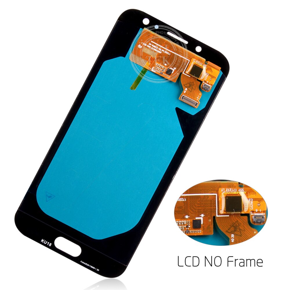 AMOLED/IPS For SAMSUNG Galaxy J730 LCD J7 Pro Display J7 PRO Touch Digitizer Sensor Frame LCD J7 J730F LCD Glass Screen