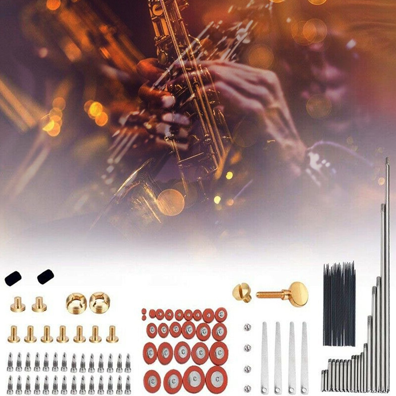 119Pcs/Set Alto Sax Saxophone Repair Parts Screws+... Grandado