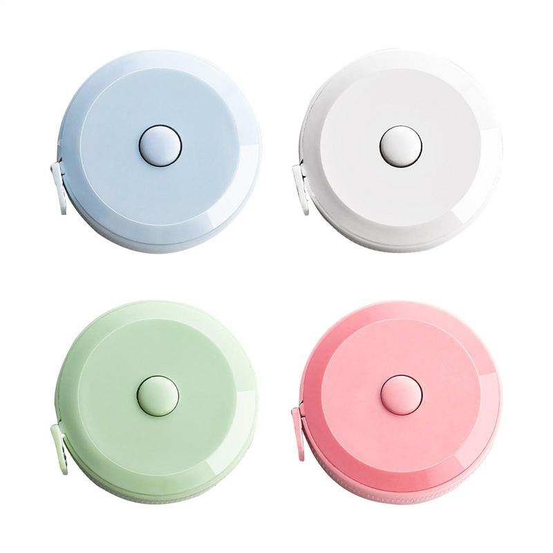2M taille meetlint handige tuimelaar meetlinten dubbele schalen nauwkeurige kleding meetlint voor doek breien