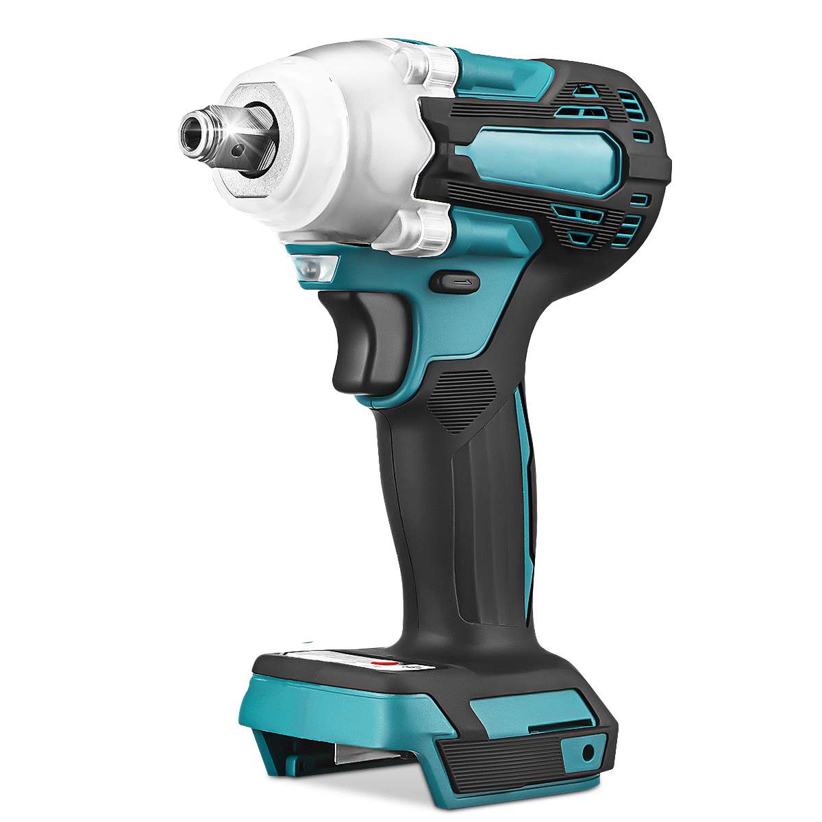 2 in 1 18V 800N.M Cordless Electric Impact Wrench 1/2" Brushless Wrench Electric Wrench Drill LED Light for Makita Battery