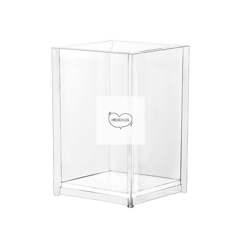 Make-up Organizer Plastic Make-up Borstel Pot Opslag Acryl Voor Cosmetica Houder Bureau Cosmetische Opslagcontainer