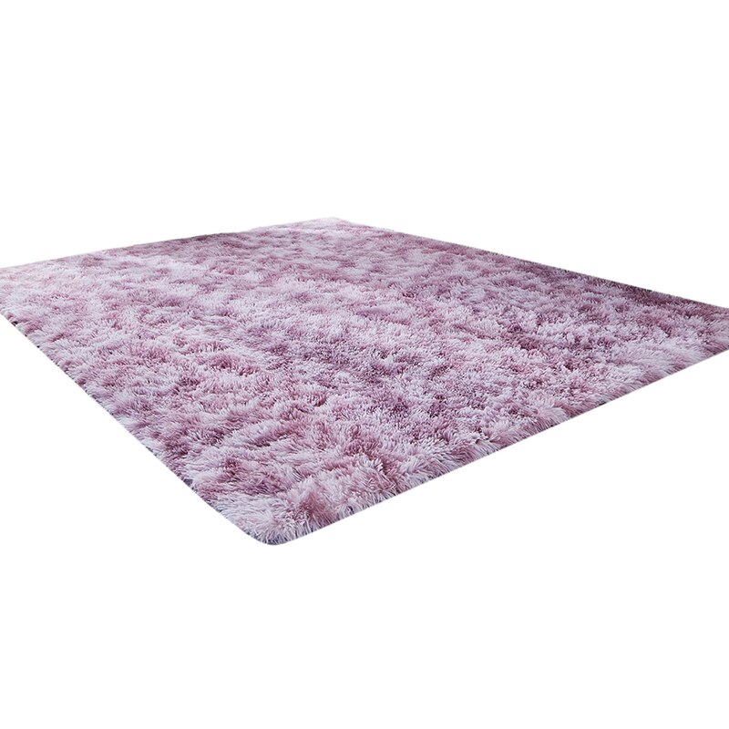 Absorberend tapijt voor de slaapkamer tie dye pluche zacht tapijt voor de woonkamer slaapkamer antislip vloermatten stijlvol tapijt: Tie-dye donkerpaars