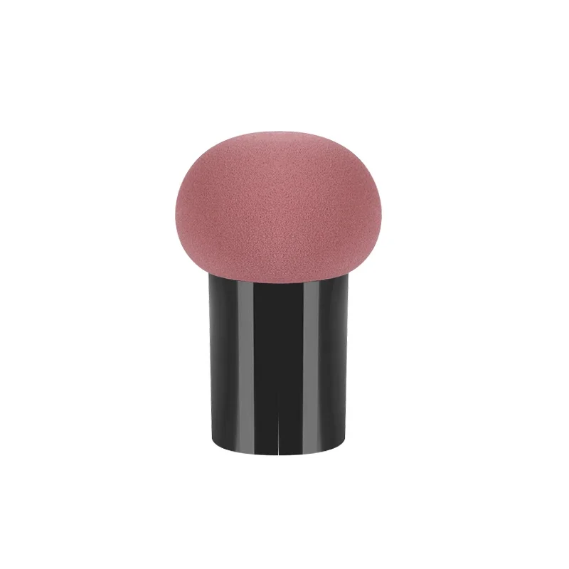 Esponja cosmética con cabeza de seta, esponja de maquillaje para base en polvo, esponja suave, herramienta de maquillaje de belleza seca y húmeda multifunción: Azul