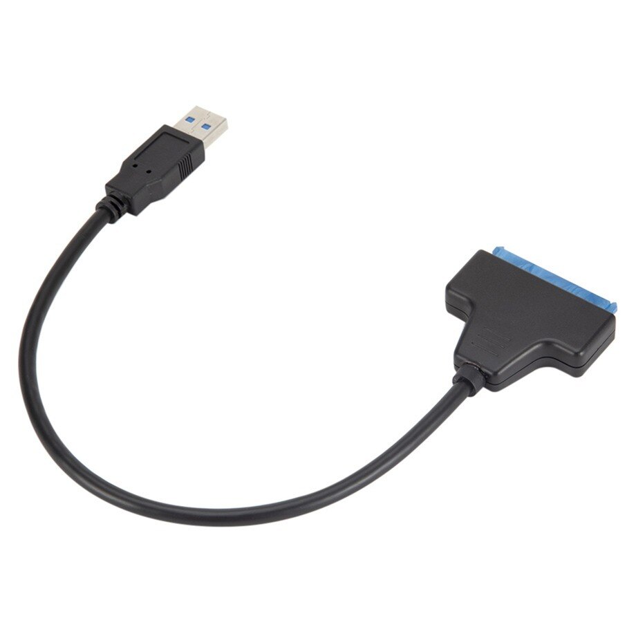 Usb 3.0 Naar Sata Adapter Sata Naar Usb 3.0 Kabel Tot 6 Gbps Ondersteuning 2.5 Inch Externe Hdd Ssd harde Schijf 22 Pin Sata Iii Kabel