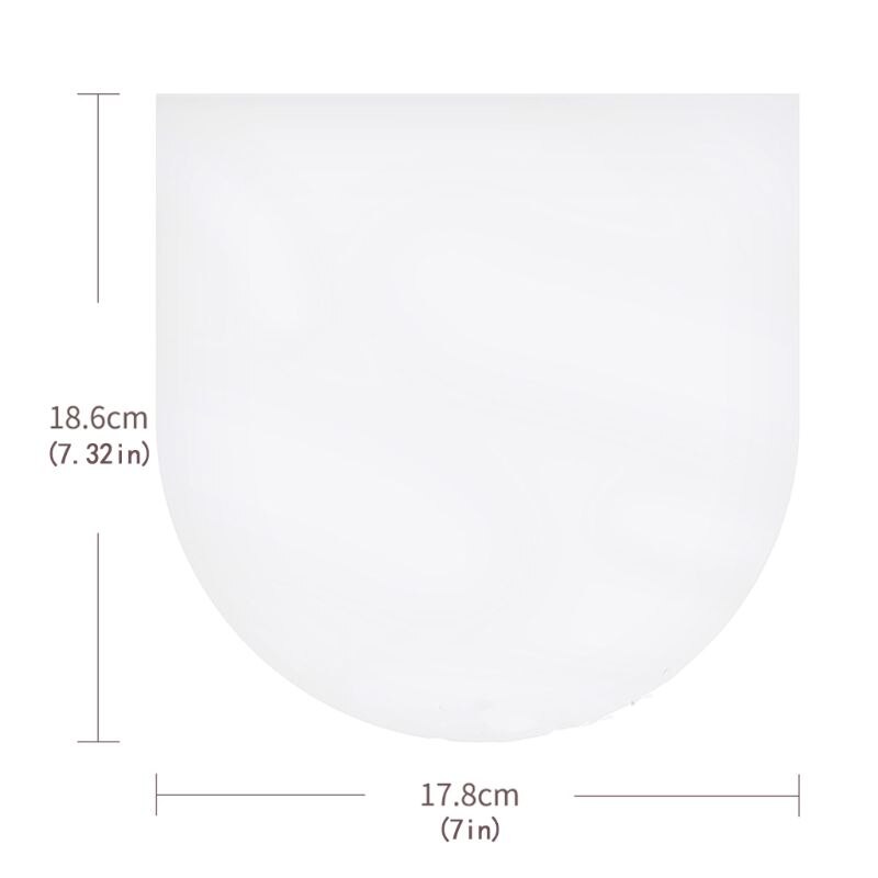 100 Pcs/2 Tasche 7 "Vinyl Record Protecter LP Record Schutz Inneren Taschen Anti-Statische Ärmeln Innere klar Abdeckung Container: for 7 inch