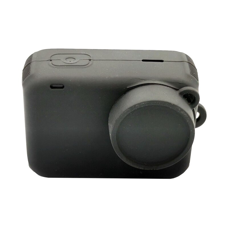 Carcasa protectora de silicona con tapa de objetivo para SJCAM SJ9 Max SJ9 Strike SJ9000X accesorios de cámara de acción deportiva