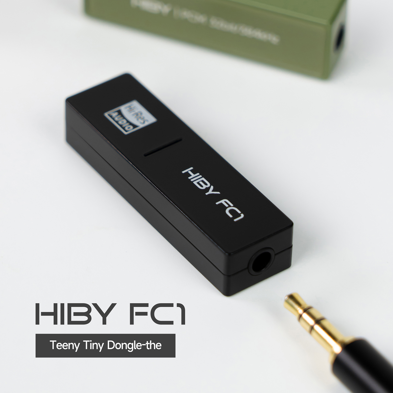 HiBy FC1 tipo C USB DAC auriculares AMP decodificador de Audio HiFi Dongle salida de 3,5mm PCM384kHz/32bit CS46L41 para Android iOS Win10 Mac