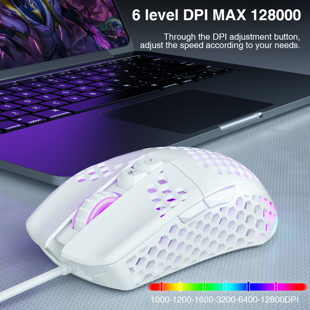 Solakaka sm900 Gaming-Maus 12800dpi programmier bare Computer ergonomische Mäuse für MacBook PC