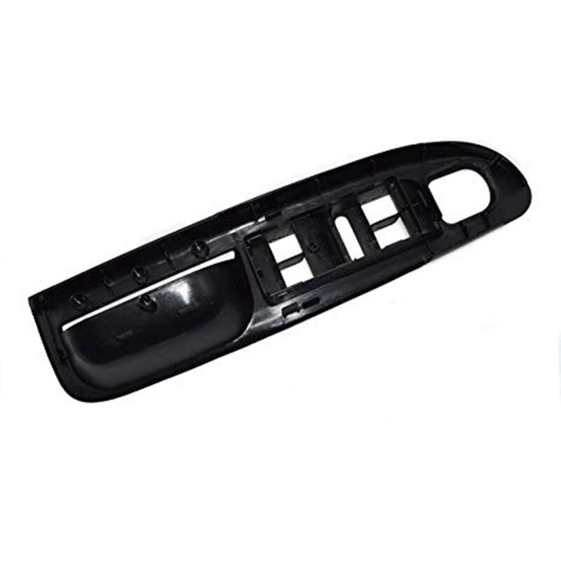 Svart fönsterspegel omkopplarpanel trim ramskydd 3 c 1867171 för-vw passat  b6 2006 2007 2.0l 3.6l
