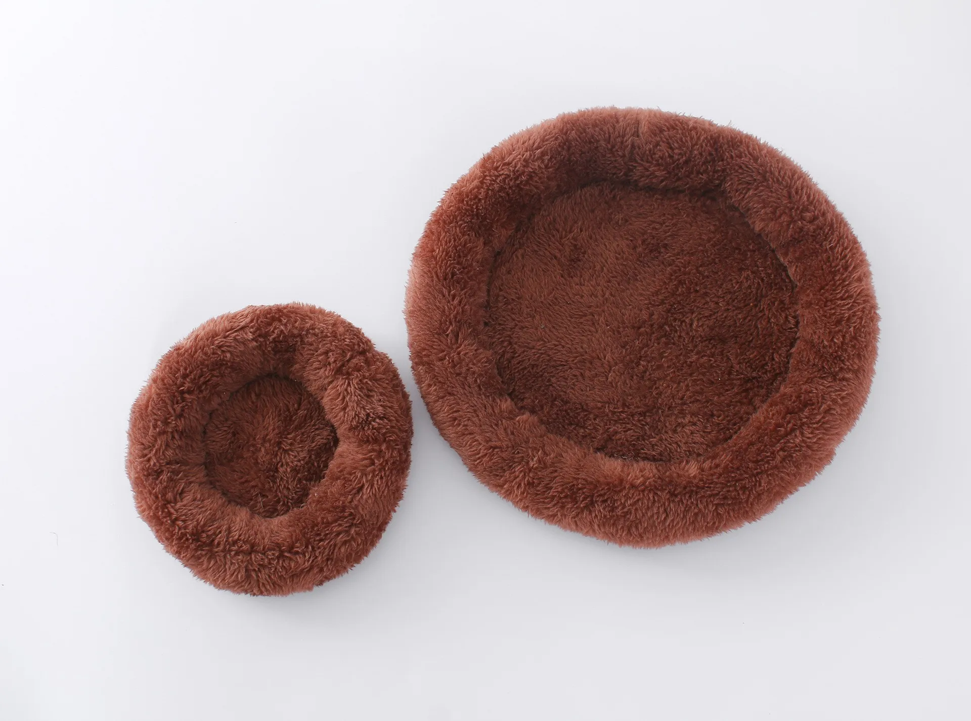 Tapis de nid de Hamster, petit litière pour animaux de compagnie, pour hérisson, écureuil, souris, Rats, cochon d'inde, coussin mignon, maison, nid de Hamster, produits pour animaux de compagnie: S / Marron