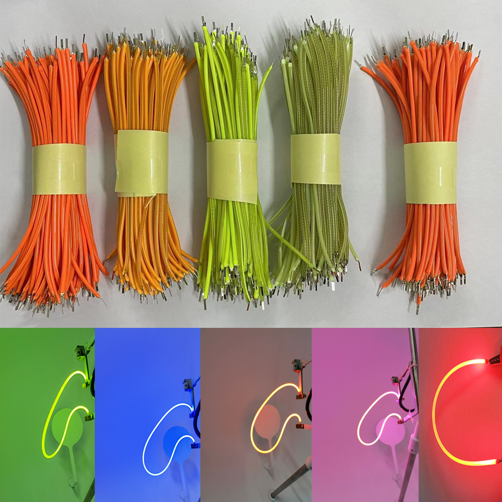 Filament LED Flexible DC3V 38mm 60mm 80mm 95mm 125mm 130mm 145mm 185mm 300mm, pièces de lampe à ampoule Edison, Diode LED COB, décor DIY