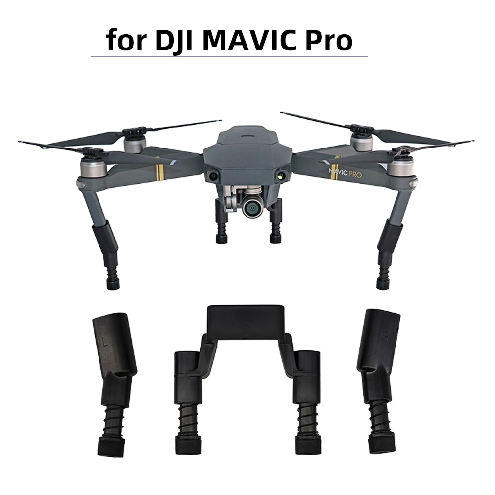 Hoogte Extender Landingsgestel Kits Voor Dji Mavic Pro Platinum Drone Protector Guard Been Zachte Lente Schokbestendig Voeten Accessoire