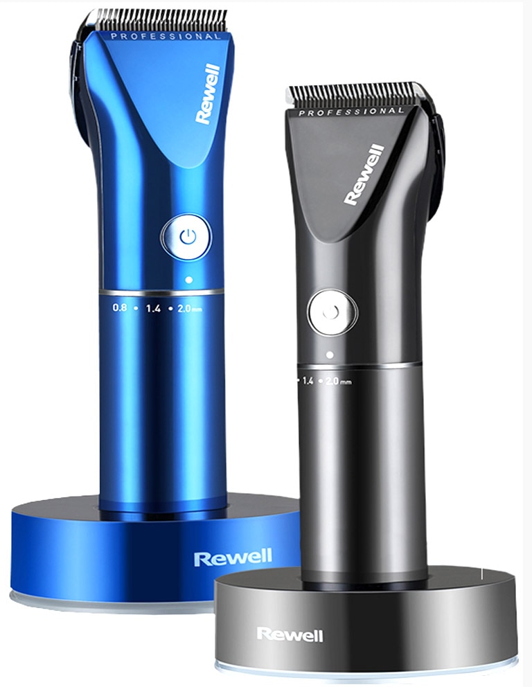 hair clipper rechargeable trimmer lithium battery Titanium alloy blade cutter adjustable comb Fine-tuning 100-240V