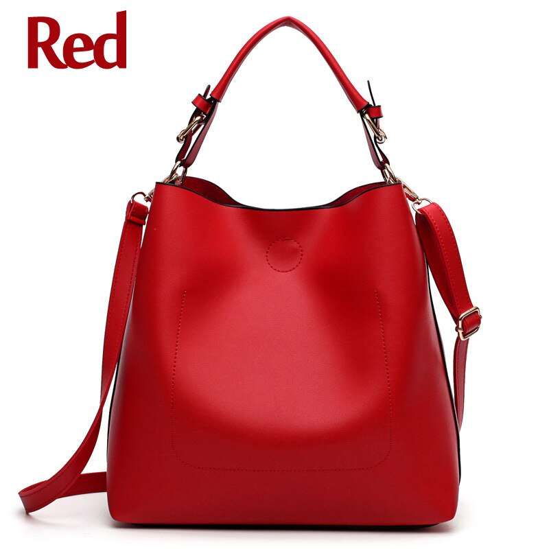 ZMQN, bolso de mensajero para mujer, , conjunto de bolsos Hobo, bolso de lujo para mujer, de gran capacidad bolso de hombro, bolsos de cubo, piel sintética, rojo A912: Red