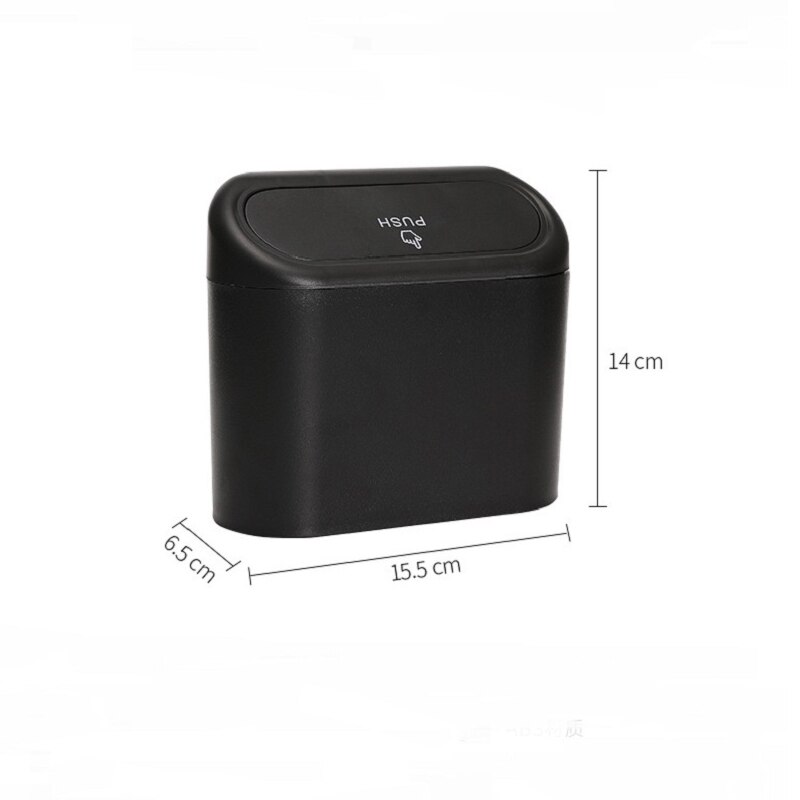 Car Trash Bin Garbage Dust Case Box Auto Storage Case Garbage Dust Case Box trash can Black Red Yellow Brown Blue Car Trash can