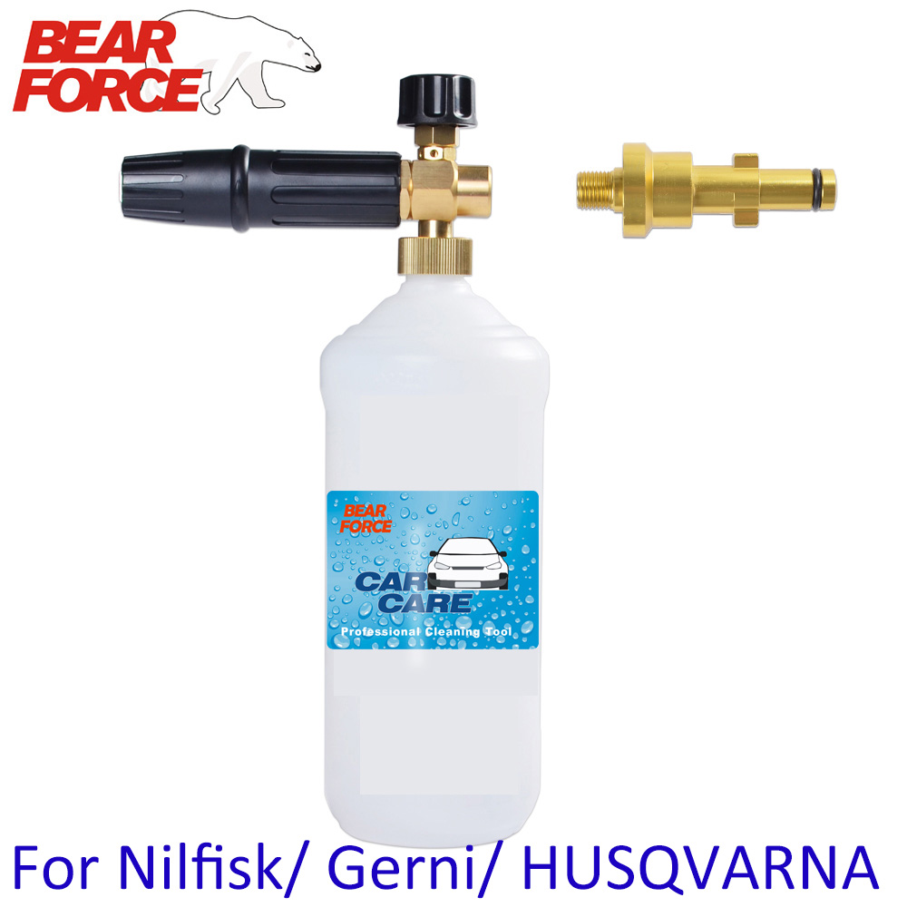 High Pressure Washer Foam Nozzle Snow Foam Lance Car Washer Foam generator Soap Gun Foam Sprayer for Nilfisk Gerni Husqvarna