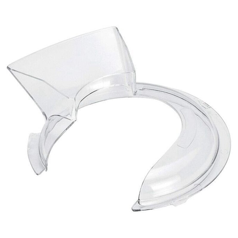 2Stck 4,5-5Qt Schüssel Gießen Schild Neigung Kopf Teile für Kitchenaid Stand Rührgerät W10616906 Kn1Ps Transparente Abdeckung