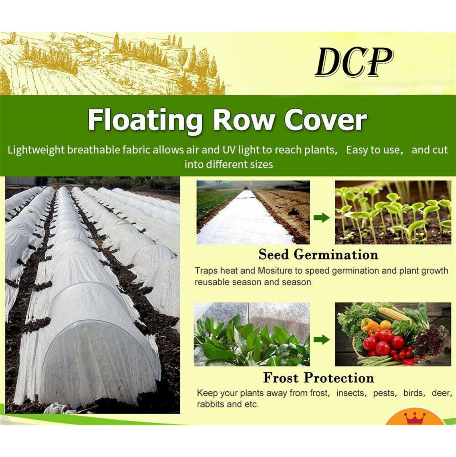 Winter Plant Protection Frost Cloth Blanket Protecting Potted Cover Bags Frost Cloth Blanket Protecting Fruit Tree Potted Plants