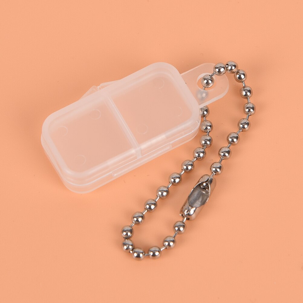 Hearing Aid Clear Plastic Battery Case Batteries Box Button Battery Storage Protective Holder Hard Case Fit For 312# 10# 675#