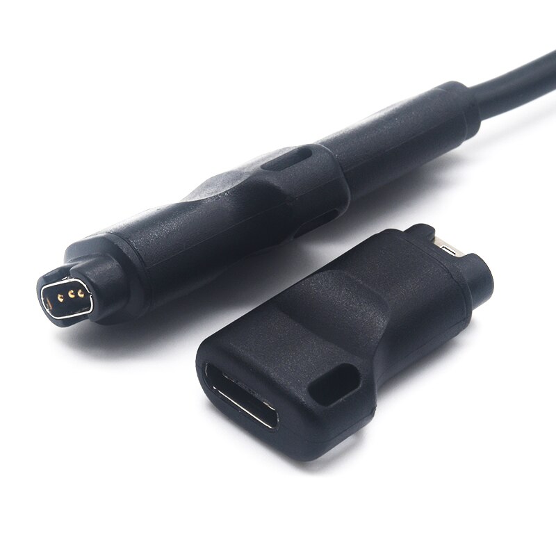 Usb typec hona  to 4- stift laddkabel laddare för garmin forerunner 945 adapter vivoactive 3 fenix 5x plus 95af adapter