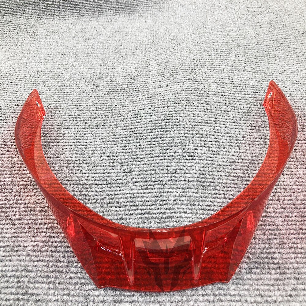 Helm Accessoires Kleurrijke Spoiler Voor Agv Pista Gp R/Gp Rr Volledige Gezicht Motorhelm: red