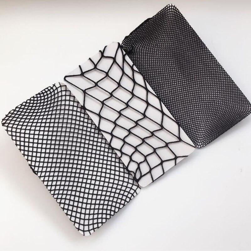 Collant a rete per bambini moda bambini rete nera griglia collant calze imbottite neonate calze a rete
