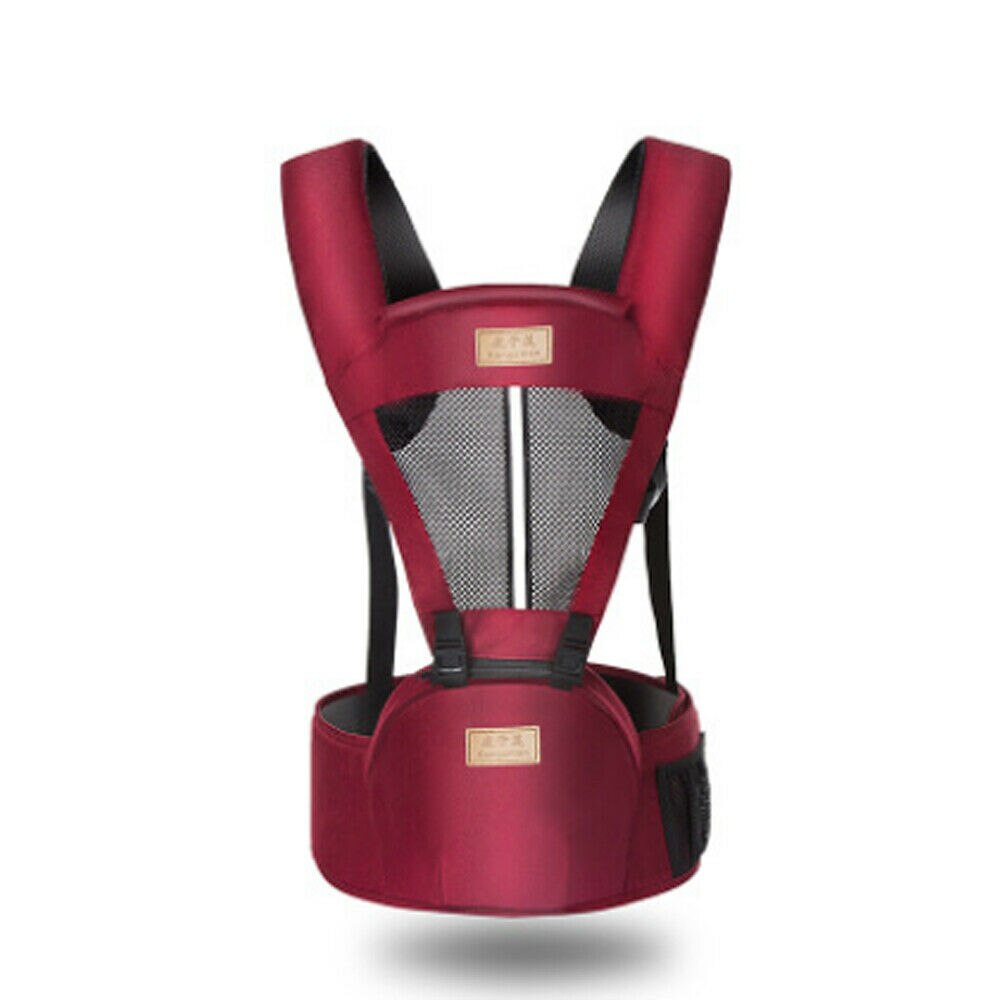 Känguru Kleinkind Schlinge wickeln Tragbare Kleinkind Hipseat Weiche Atmungsaktive Einstellbare Hüfte Sitz 0-36 Monate: verrotten