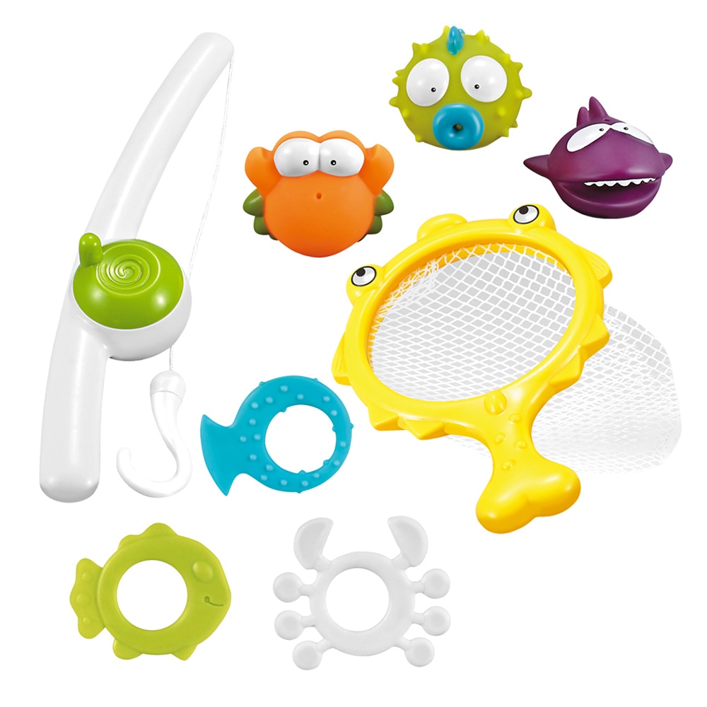 Kinderen 8 Stks/set Magnetische Vissen Ouder-kind Interactief Speelgoed Game Kids 1 Staaf 1 Netto 6 3d Vis babybadje Speelgoed Outdoor Speelgoed