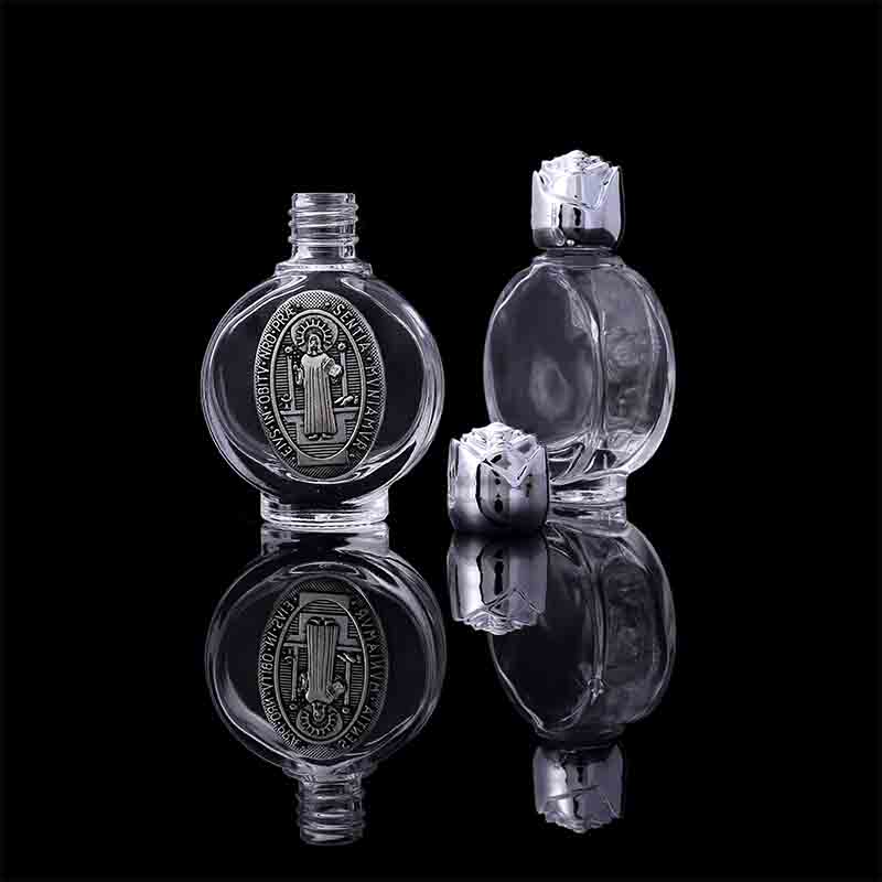 15 Soorten Heilige Water Jezus Fles Religieuze Kruis Fles Christian Virgin Sculptuur Fles, Heilige Water Fles: GOLD / 65-42mm13