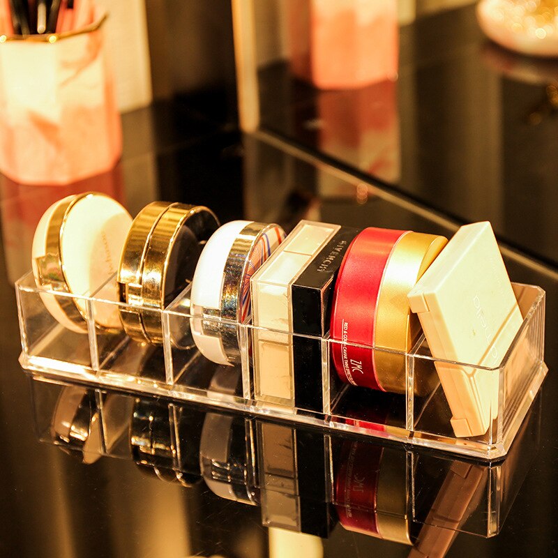 Desktop Clear Acrylic Makeup Layered Storage Box Drawer Storage Compartment Dressing Table Cosmetic Lipstick Finishing Box: SNJ-0005-1