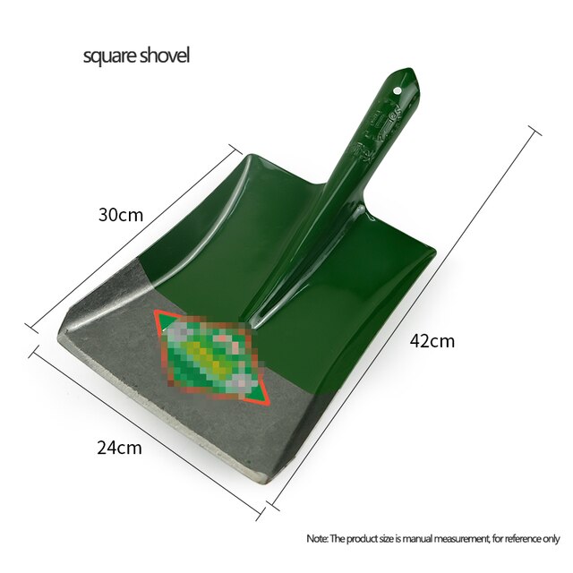 Alloy Steel Shovel Agricultural Farming Construction Processing Tree Transplanting Digging And Weeding Garden Hand Tools: square shovel