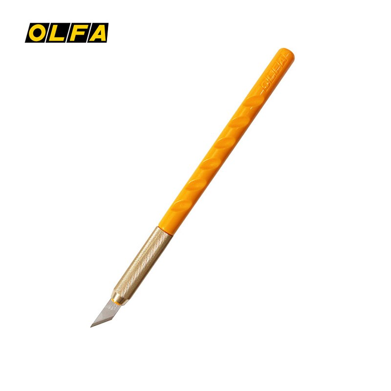 MADE IN JAPAN OLFA Standard art pen fixed blade knife AK-1 Included 25 Blades or 5 Blades
